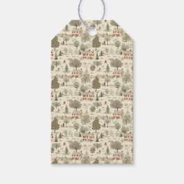 コテージフランスのクリスマス ギフトタグ