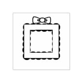 コテージフレームのゴム印 ラバースタンプ (インプリント)