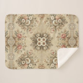 コテージフローラ伝統シェルパブランケット シェルパブランケット (正面(横))