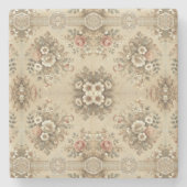 コテージフローラ伝統 ストーンコースター (正面)