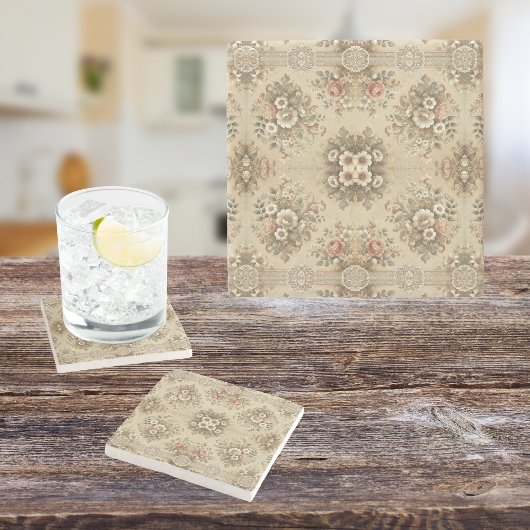 コテージフローラ伝統 ストーンコースター