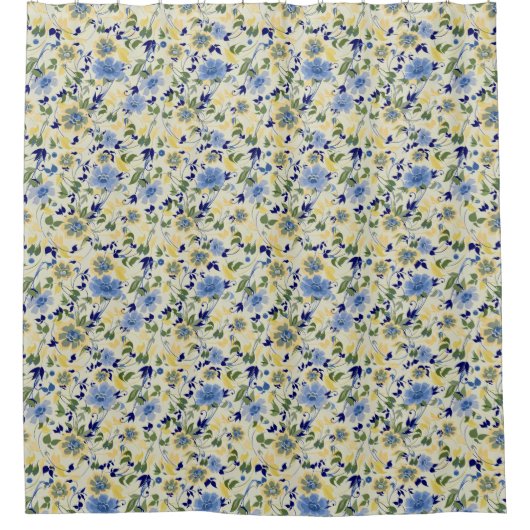 コテージフローラ シャワーカーテン (正面)