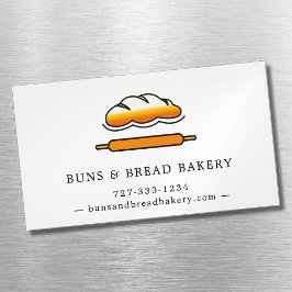 コテージフードホームベーカリーパンロゴ マグネット名刺