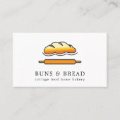 コテージフードホームベーカリーパンロゴ 名刺 (正面)