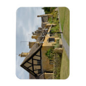 コテージブロードウェイ、コッツウォルズ長方形マグネット マグネット (縦)