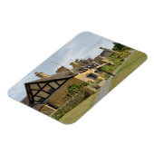 コテージブロードウェイ、コッツウォルズ長方形マグネット マグネット (左側)