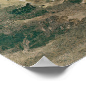 コテージポスター付きランドスケープ ポスター (角)