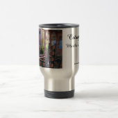 コテージポーチインアーリーサン – Martha's Vinyard トラベルマグ (中央)