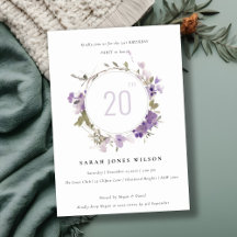 コテージメドウ薄紫フローラリース誕生日