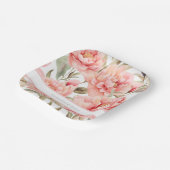 コテージモダンコア赤面牡丹 ペーパープレート (傾斜あり)