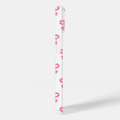 コテージリボンモノグラムパターンハートボウタイ Case-Mate iPhoneケース (裏面 / 右)