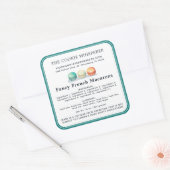 コテージローホームベーカリー成分アレルゲン スクエアシール (封筒)