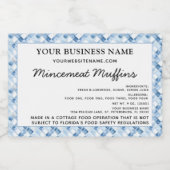 コテージローホームベーカリー成分アレルゲン フードラベル (シングルラベル)