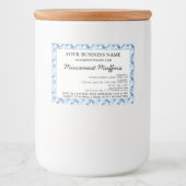 コテージローホームベーカリー成分アレルゲン フードラベル (正面)