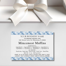 コテージローホームベーカリー成分アレルゲン フードラベル