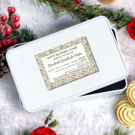 コテージローホームメイド食品成分アレルゲン フードラベル