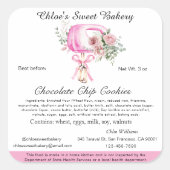 コテージローラベルホームベーカリーミキサー スクエアシール (正面)