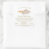 コテージローラベルホームベーカリー成分ステッカー スクエアシール (バッグ)