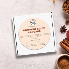 コテージローラベルホームベーカリー成分ステッカー ラウンドシール