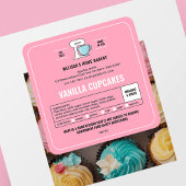 コテージローレーベルフェミニンピンクベーカリー包装 スクエアシール