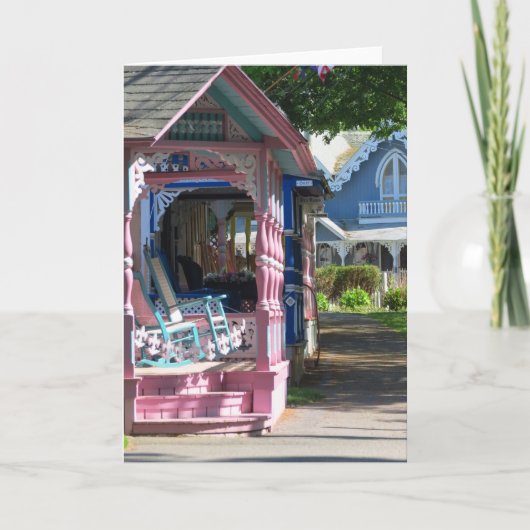 コテージ列 – マーサのブドウ園 カード (正面)