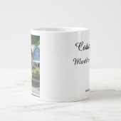 コテージ列 – マーサのブドウ園 ジャンボコーヒーマグカップ (正面)