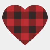 コテージ初期のレッドバッファロープライド腰帯ジャッキ ハートシール (正面)