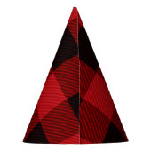 コテージ初期のレッドバッファロープライド腰帯ジャッキ パーティーハット (裏面)