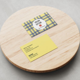 コテージ手作りジャムと保存名刺 名刺