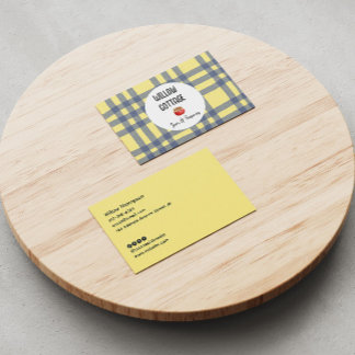 コテージ手作りジャムと保存名刺 名刺