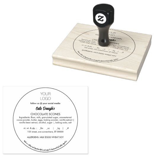 コテージ業切手 ラバースタンプ (押印)