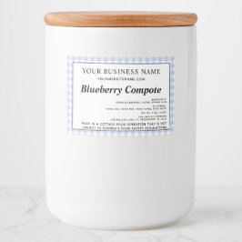 コテージ法の更新された成分とアレルゲン フードラベル