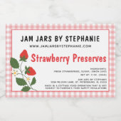 コテージ産業必須文字果実保存食品 フードラベル (シングルラベル)