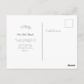 コテージ移動発表 ポストカード (裏面)