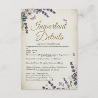 コテージ素朴コアエンクロージャカード エンクロージャーカード