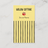 コテージ自家製ジャムアンドレザーズ 名刺 (正面)