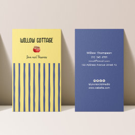 コテージ自家製ジャムアンドレザーズ 名刺