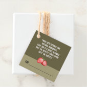 コテージ自家製ストロベリージャム商品ラベル フェイバータグ (インサイチュ)