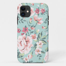 コテージ花柄 iPhone 11 ケース
