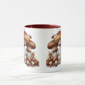 コテージ茸の飼育場のマグ マグカップ (中央)