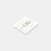 コテージ蝶のキノコ美学引用文 ポストイット (アングル)