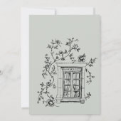 コテージ週末バチェロレッテ 招待状 (裏面)