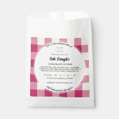 コテージ食品ラベルテンプレートバッグ フェイバーバッグ (正面)