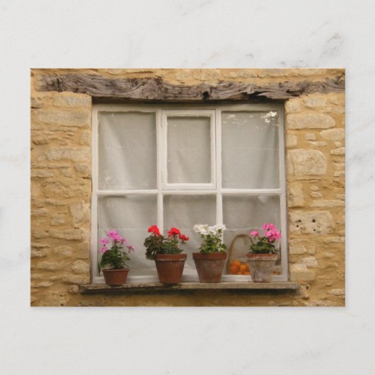 「コテージ・ウィンドウ」 ポストカード (正面)