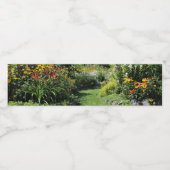 コテージ・ガーデンの通路へ！ ペットボトルラベル (シングルラベル)