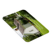 コテージ・ガーデン・ハーバート・フーバー生誕地・アイオワ マグネット (右側)