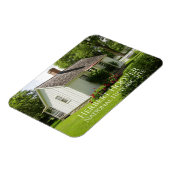 コテージ・ガーデン・ハーバート・フーバー生誕地・アイオワ マグネット (左側)