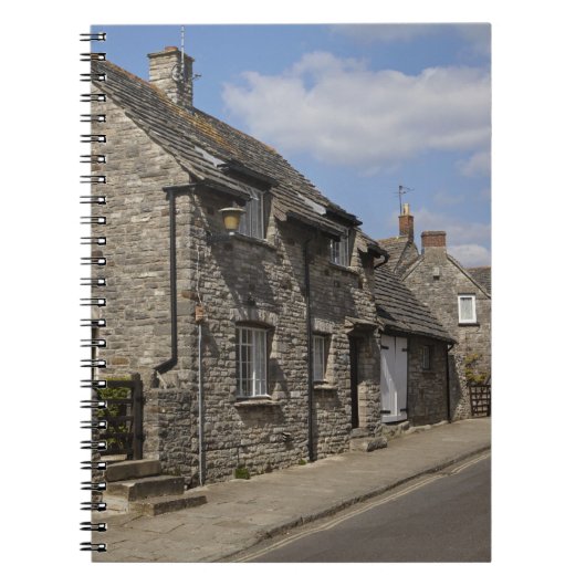 コテージ，コーフキャッスルビレッジ，ドーセット，イギリス， ノートブック (正面)