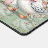 コテージ ゴース フローラル ハウス シーン デスクマット (コーナー)