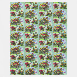 コテージ&フラワーズコテージコアフローラ フリースブランケット